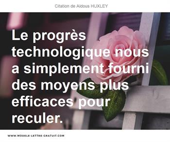 Citations Aldous HUXLEY  