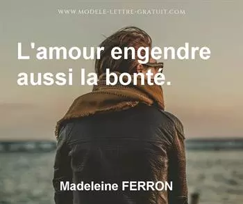 Citation de Madeleine FERRON