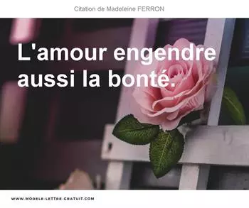 Citations Madeleine FERRON