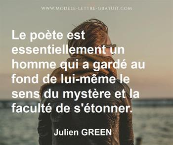 Citation de Julien GREEN