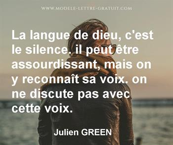 Citation de Julien GREEN