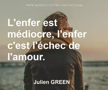 Citation de Julien GREEN