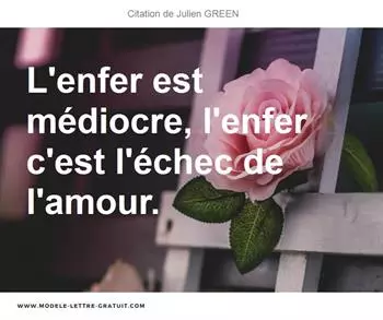 Citations Julien GREEN