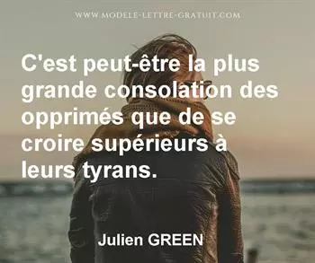 Citation de Julien GREEN