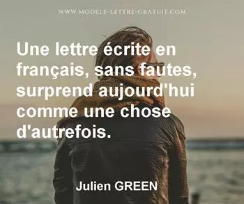 Citation de Julien GREEN