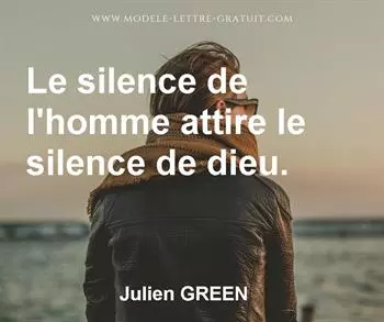 Citation de Julien GREEN