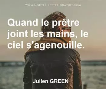 Citation de Julien GREEN
