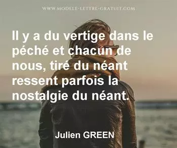 Citation de Julien GREEN