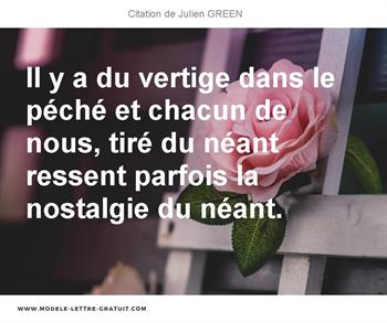 Citations Julien GREEN