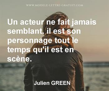 Citation de Julien GREEN