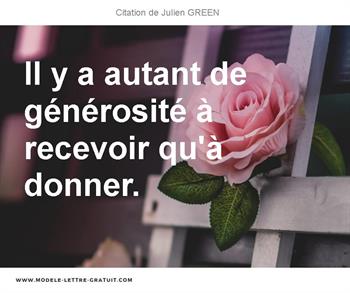 Citations Julien GREEN