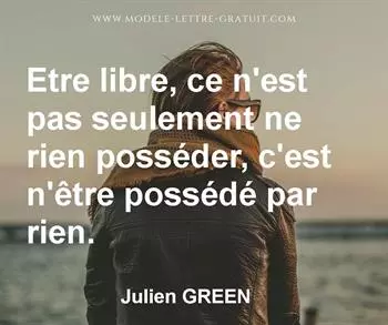 Citation de Julien GREEN