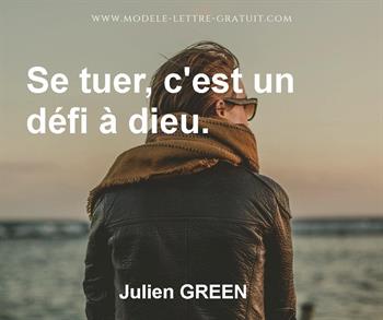 Citation de Julien GREEN