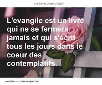Citations Julien GREEN