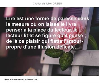 Citations Julien GREEN