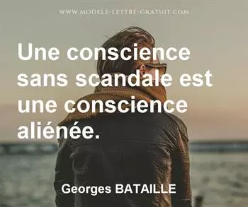 Citation de Georges BATAILLE