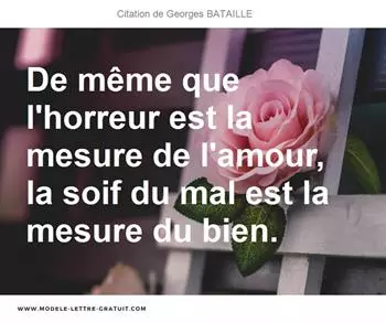 Citations Georges BATAILLE