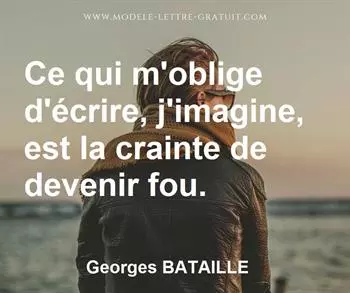Citation de Georges BATAILLE