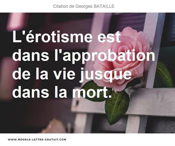 Citations Georges BATAILLE
