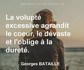 Citation de Georges BATAILLE