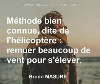 Citation de Bruno MASURE
