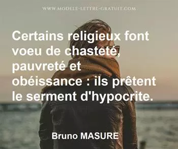 Citation de Bruno MASURE