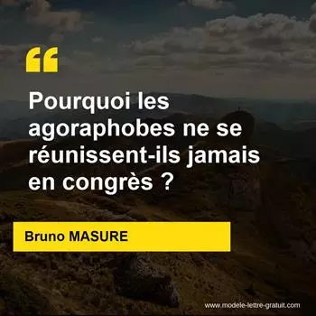 Citation Bruno MASURE