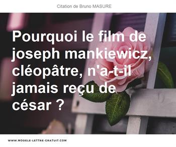 Citations Bruno MASURE