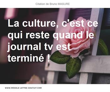 Citations Bruno MASURE