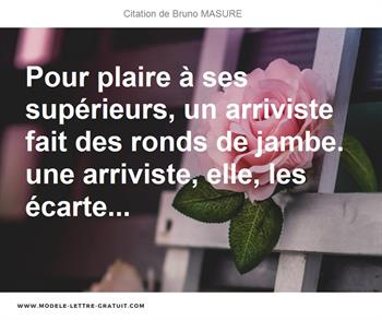 Citations Bruno MASURE