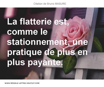 Citations Bruno MASURE