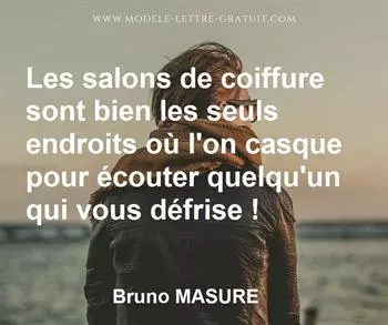 Citation de Bruno MASURE