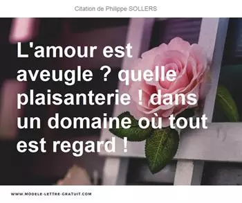 Citations Philippe SOLLERS