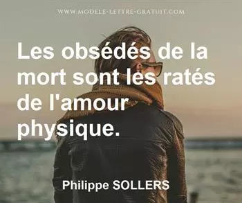 Citation de Philippe SOLLERS