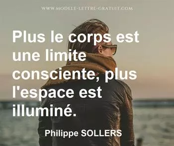 Citation de Philippe SOLLERS