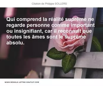 Citations Philippe SOLLERS