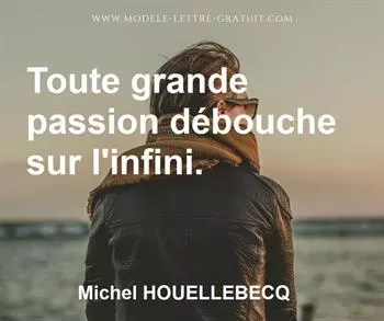 Citation de Michel HOUELLEBECQ