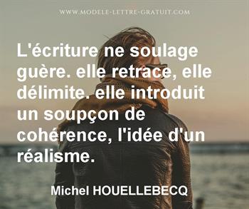 Citation de Michel HOUELLEBECQ