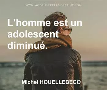 Citation de Michel HOUELLEBECQ