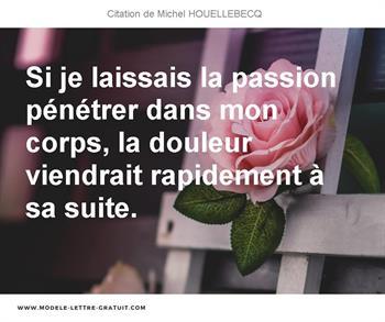 Citations Michel HOUELLEBECQ