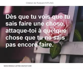 Citations Rudyard KIPLING