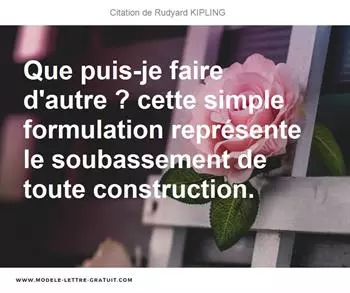 Citations Rudyard KIPLING