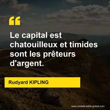 Citation Rudyard KIPLING