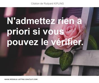 Citations Rudyard KIPLING