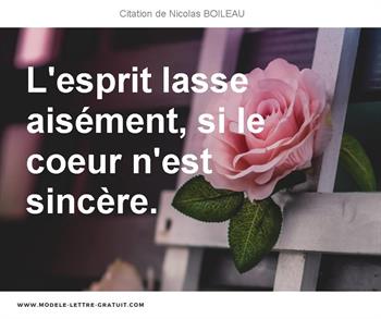 Citations Nicolas BOILEAU