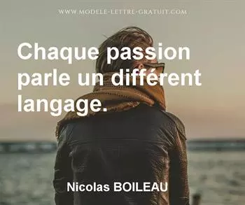 Citation de Nicolas BOILEAU