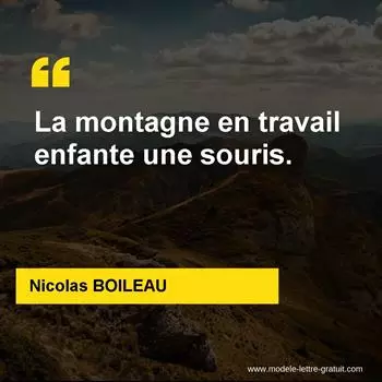 Citation Nicolas BOILEAU