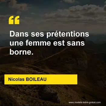Citation Nicolas BOILEAU