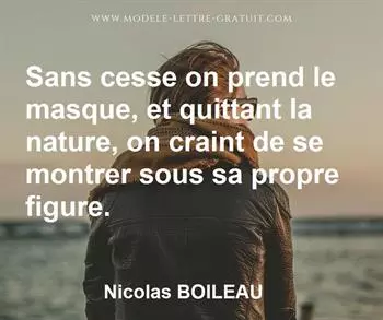 Citation de Nicolas BOILEAU
