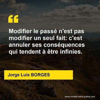 Citation de Jorge Luis BORGES